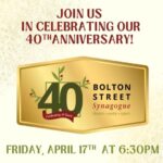 40th Anniversary Shabbat Celebration